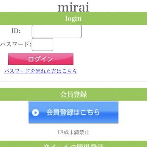 「mirai(ミライ)」のトップ画像