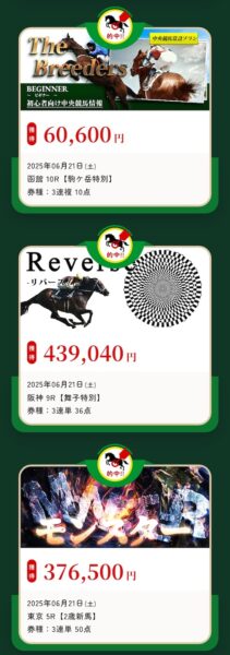リフレインの的中実績1