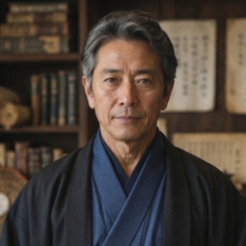幸福堂の鑑定師と名乗る男性橘鉄平