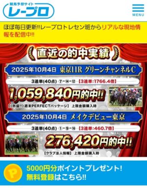 レープロのメインビジュアル