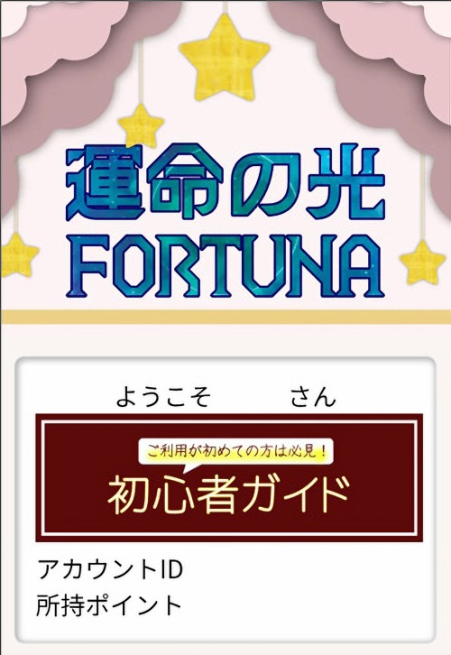 運命の光のメインビジュアル