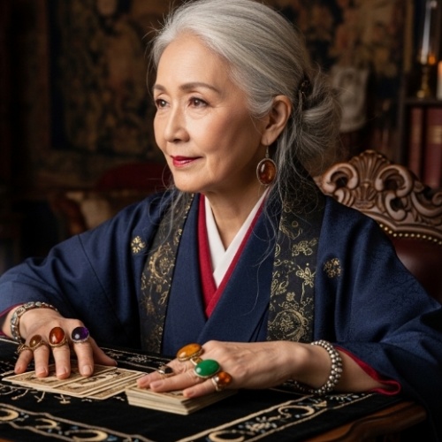 導きの虹の鑑定師と名乗る女性白峰千景