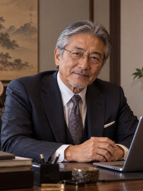 月詠み庵の鑑定師と名乗る男性月城