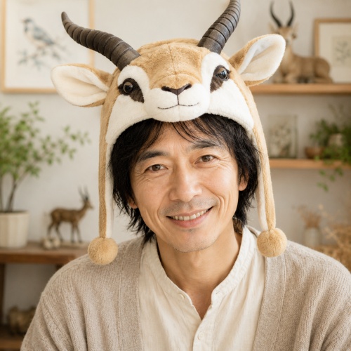占い館の鑑定師と名乗る男性アンテロープ しげる