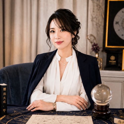 占い館の鑑定師と名乗る女性北条三月